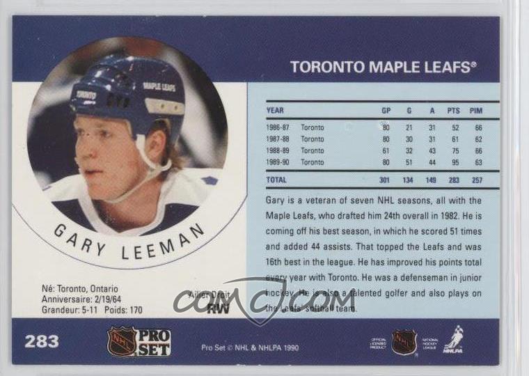 1990-91 proset hockey cards errors